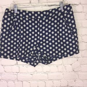 J Crew polkadot shorts